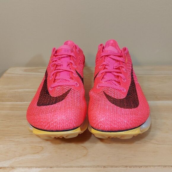 Nike Air Zoom Victory Track Spikes Hyper Pink Orange CD4385-600 Men's Size 9.5 - Picture 2 of 7
